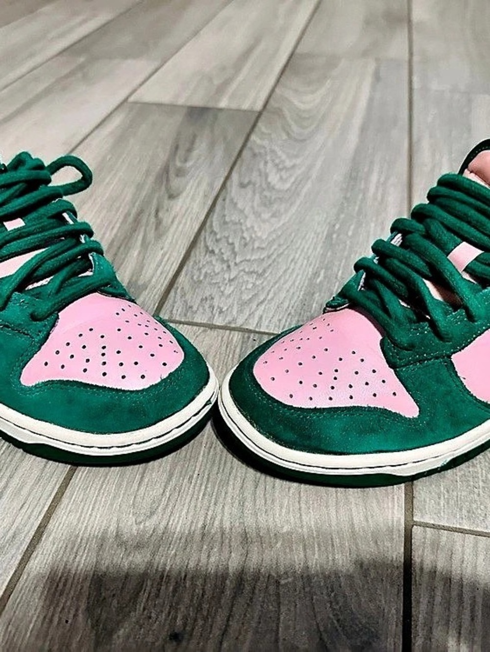 Nike Dunk Low Retro SE The Masters Back 9 Green & Pink Sneakers